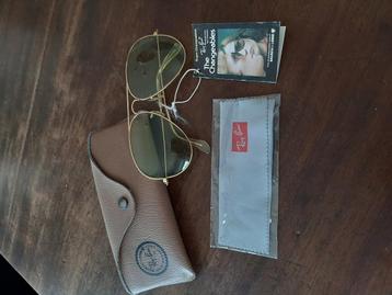 Rayban zonnebril smokking glas orginal  met brillen koker    beschikbaar voor biedingen