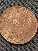 1 Unie Daalder – 400 jaar Unie van Utrecht, Ophalen of Verzenden, Koningin Juliana