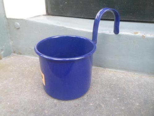 Emaillen maatkan donkerblauw kan Beccon donker blauw email, Antiek en Kunst, Antiek | Emaille, Ophalen of Verzenden
