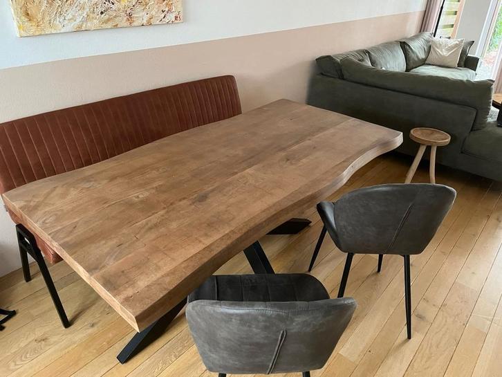 Eetkamerbank Matz, Huis en Inrichting, Stoelen, Zo goed als nieuw, Eén, Bruin, Ophalen of Verzenden