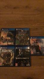 5 ps4 spellen, 1 speler, Ophalen of Verzenden, Zo goed als nieuw, Vanaf 18 jaar