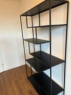 Moderne zwarte metalen kast, Huis en Inrichting, Kasten | Overige, Ophalen, Gebruikt