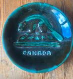 Wandbord Canada bever diameter 20,5 cm, Ophalen of Verzenden
