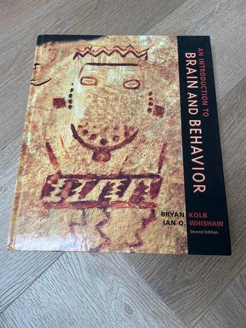 An Introduction to Brain and Behavior - Kolb & Whishaw beschikbaar voor biedingen