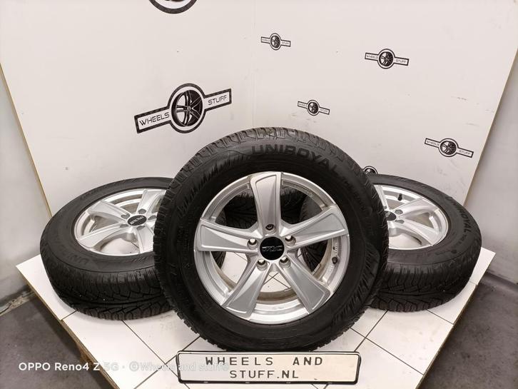 Oxxo lichtmetaal velgen 16"inch winterbanden Passat 5x112, Auto-onderdelen, Banden en Velgen