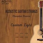 CLX AG-011 Akoestische Gitaar Snaren, Muziek en Instrumenten, Calimex, Nieuw, Info@calimex.nl, Schapendrift 4, 8389 VB Zandhuizen