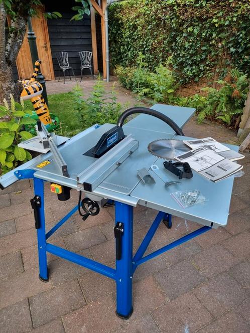 Scheppach TS310 zaagtafel 315mm cirkelzaag 230v als nieuw!, Doe-het-zelf en Verbouw, Gereedschap | Zaagmachines, Zo goed als nieuw
