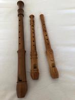 Blokfluiten  1 alt en 2 sopraan, Muziek en Instrumenten, Blaasinstrumenten | Blokfluiten, Ophalen of Verzenden, Gebruikt, Overige typen