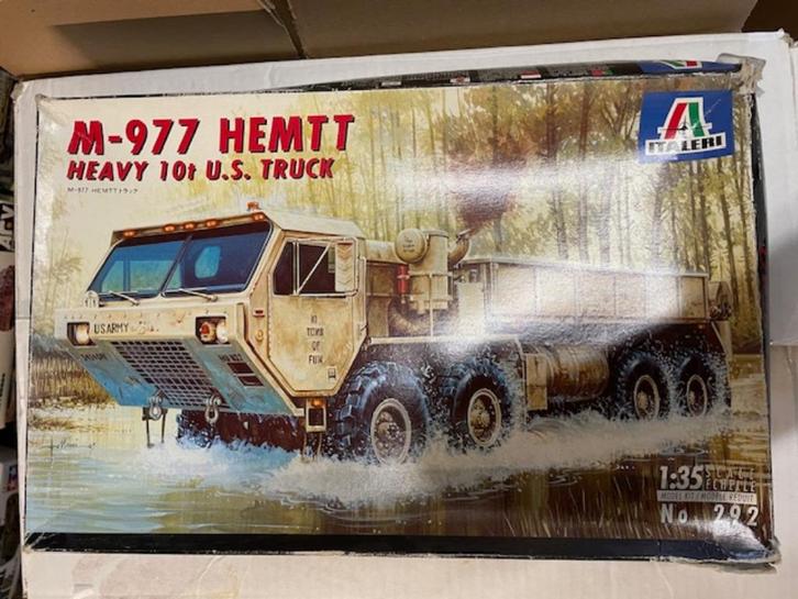 Bouwdoos Italeri 1:35 292 HEMTT Oshkosh truck + Eduard PE, Hobby en Vrije tijd, Modelbouw | Auto's en Voertuigen, Nieuw, Truck