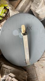 Triax 64cm schotel - inclusief quad lnb, Audio, Tv en Foto, Schotelantennes, Ophalen, Gebruikt