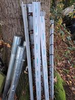 Stalen beschermbuis en stekkenbakken rond 8 mm, Ophalen of Verzenden, Gebruikt, Aluminium