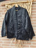 Zwart Japans kimono jasje gevoerd 1maat met zakken, Kleding | Dames, Ophalen of Verzenden, Nieuw, Maat 42/44 (L), Zwart