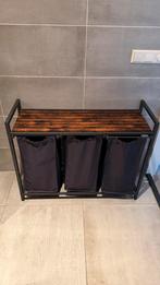 Wasmand kast met 3 wasmanden, Zo goed als nieuw, Minder dan 100 cm, 25 tot 50 cm, 50 tot 100 cm