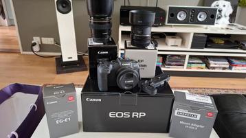 Canon EOS RP + objectieven en accessoires  beschikbaar voor biedingen