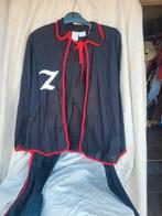 Verkleedkleren: zorro kostuum 140, Ophalen of Verzenden, Zo goed als nieuw, 134 t/m 140, Jongen of Meisje