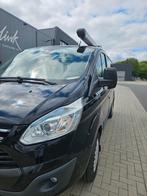 Ford Transit Custom 300 2.2 TDCi StoelVw/Camera 104x Org Nl!, Zwart, 4 cilinders, 2500 kg, Zwart