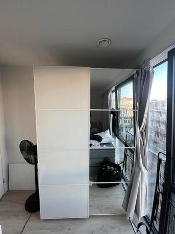 IKEA Pax kast met schuifdeuren en spiegel - afbeelding 2