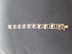 vintage zilveren Wilhelmina dubbeltjes armband, Sieraden, Tassen en Uiterlijk, Armbanden, Ophalen, Zilver, Zilver