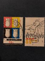 Gestempeld 1518-1519, Postzegels en Munten, Postzegels | Nederland, Ophalen of Verzenden, Na 1940, Gestempeld