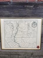 Facsimile met lakstempel- Nicolaas Visscher Facsimile, Ophalen, Voor 1800, Nederland, Landkaart