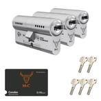 M&C Condor Cilinderslot Set SKG3 en kerntrekbeveiliging, Doe-het-zelf en Verbouw, Hang- en Sluitwerk, Ophalen of Verzenden, Nieuw