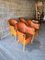 Giorgetti design stoelen, Huis en Inrichting, Ophalen, Gebruikt, Bruin, Hout