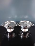 2 x alessi soepkom met deksel, Overige materialen, Ophalen of Verzenden, Zo goed als nieuw, Kom(men)