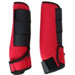 HKM Softopren beenbeschermers UITVERKOOP S en XL Rood/Zw, Ophalen of Verzenden, Nieuw