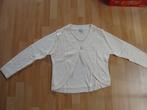 Creme vest met lovertjes, Wit, Maat 42/44 (L), Ophalen of Verzenden, Zo goed als nieuw