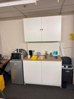 Keukenblok met Boiler - Compact en Praktisch, Huis en Inrichting, Ophalen, Gebruikt, Wit, Enkelwandige keuken