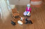 Playmobil Oma met katten 71172, Ophalen of Verzenden, Zo goed als nieuw