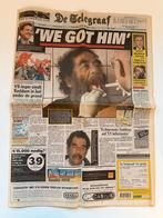 Telegraaf 15 december 2003 - Saddam Hussein opgepakt, Ophalen of Verzenden, Gelezen, Krant