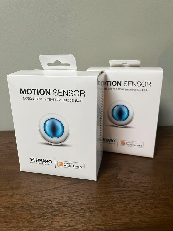 2x FIBARO Motion Sensor - Apple Homekit - 4 in 1, Hobby en Vrije tijd, Elektronica-componenten, Zo goed als nieuw, Ophalen