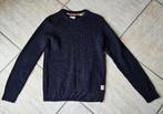 Jack & Jones heren gebreide trui donker blauw maat M, Ophalen of Verzenden, Zo goed als nieuw, Jack & Jones, Maat 48/50 (M)