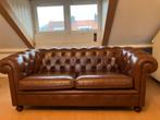 Chesterfield bank tweezitter, Huis en Inrichting, Ophalen, Gebruikt, 150 tot 200 cm, Vintage