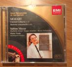 Mozart - Klarinetconcert, Sabine Meyer - CD, Ophalen of Verzenden, Classicisme, Zo goed als nieuw, Kamermuziek
