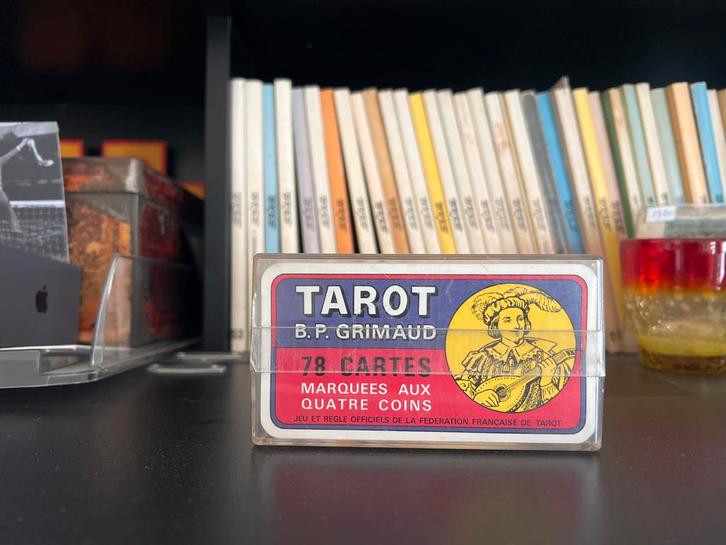 Vintage Tarot Kaarten B.P. GRIMAUD, Hobby en Vrije tijd, Gezelschapsspellen | Kaartspellen, Gebruikt, Een of twee spelers, Ophalen of Verzenden