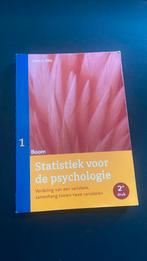Statistiek voor de psychologie deel 1, Boeken, Ophalen of Verzenden, Alpha, Zo goed als nieuw, WO