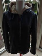 Supermooie lederen jas DEKKERS - 42, Ophalen of Verzenden, Zo goed als nieuw, Maat 42/44 (L), Zwart