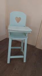 Te koop poppenstoeltje van hout, Ophalen, Zo goed als nieuw, Babypop