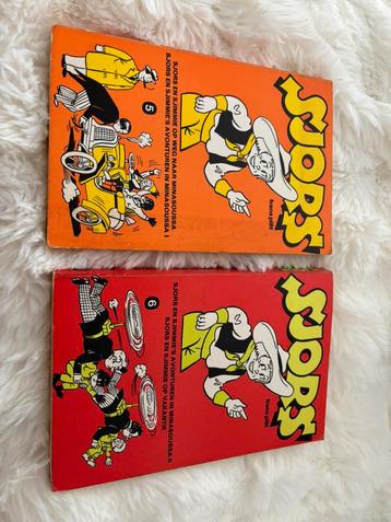 Sjors en sjimmie deel 5 en 6 beschikbaar voor biedingen