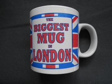souvenir uit Londen GROTE London beker beschikbaar voor biedingen