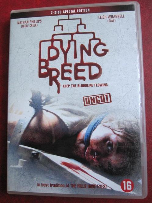 Dying Breed (2008) 2 disc, Cd's en Dvd's, Dvd's | Horror, Zo goed als nieuw, Overige genres, Boxset, Vanaf 16 jaar, Ophalen of Verzenden