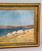A. Huybregts 1996 vintage Schilderij kustlandschap kust art, Antiek en Kunst, Kunst | Schilderijen | Klassiek, Ophalen of Verzenden