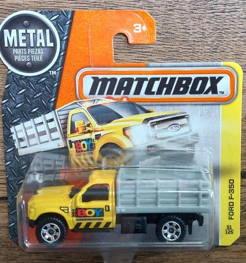 Matchbox Ford F-350 (1) 1/64, Hobby en Vrije tijd, Modelauto's | Overige schalen, Nieuw, Auto, Ophalen of Verzenden