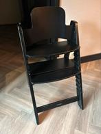 Zwarte Kidsmill up eetstoel, Kinderen en Baby's, Kinderstoelen, Ophalen, Zo goed als nieuw, Meegroeistoel