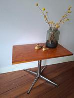 Vintage bijzettafel tvmeubel pick-up, Ophalen of Verzenden, Gebruikt, Rechthoekig, Hout