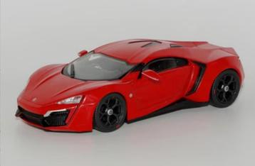 Lykan Hypersport 2013 schaal 1/43 FAST & FURIOUS ALTAYA # 63 beschikbaar voor biedingen