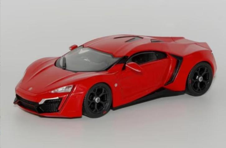Lykan Hypersport 2013 schaal 1/43 FAST & FURIOUS ALTAYA # 63, Hobby en Vrije tijd, Modelauto's | 1:43, Nieuw, Auto, Overige merken