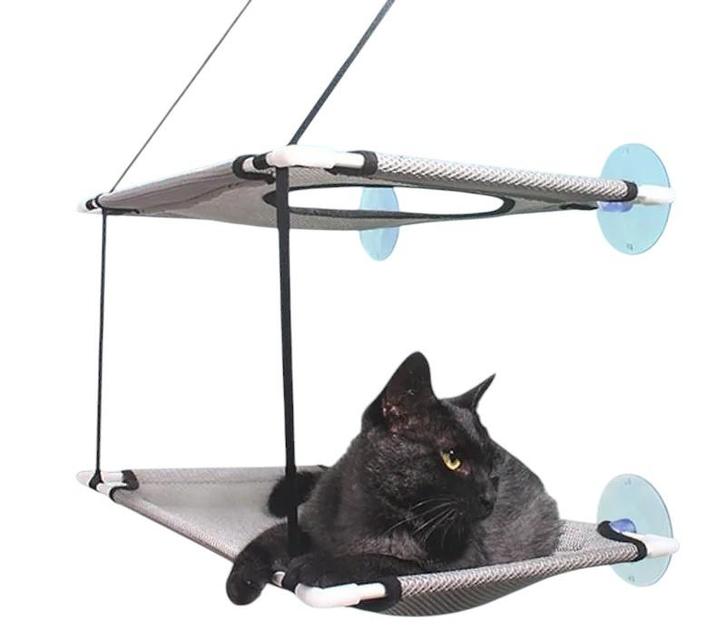Katten Hangmat - Raam & Muurmontage, Dieren en Toebehoren, Katten-accessoires, Gebruikt, Verzenden